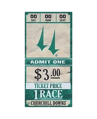 Wincraft Churchill Downs 6'' x 12'' Ticket Wood Sign