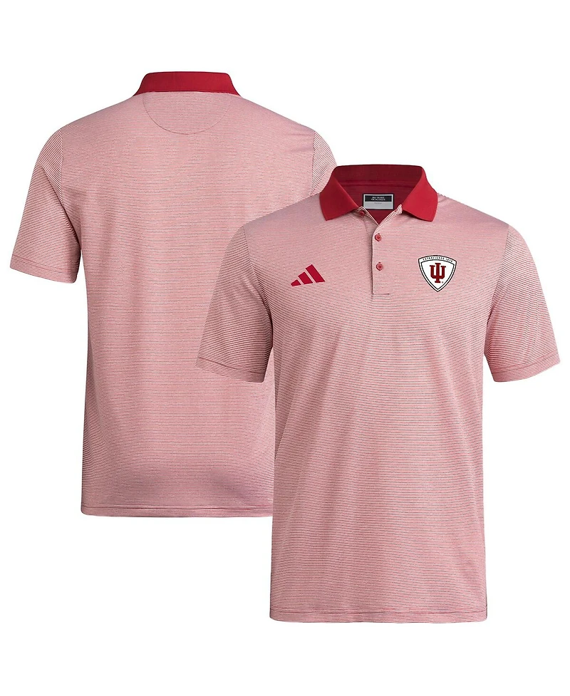 Adidas Men's Crimson Indiana Hoosiers Ultimate 365 Polo Shirt