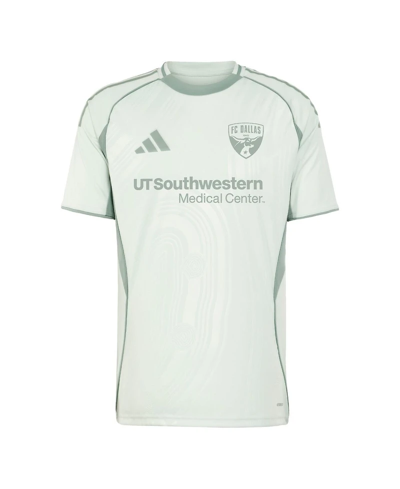 Adidas Men's Light Green Fc Dallas 2025 One Planet Pre-Match Jersey
