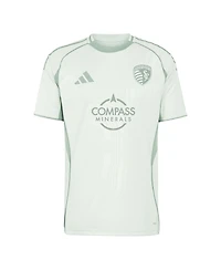 Adidas Men's Light Green Sporting Kansas City 2025 One Planet Pre-Match Jersey