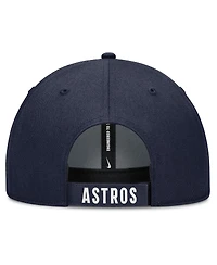 Nike Men's White/Navy Houston Astros Club Performance Adjustable Hat