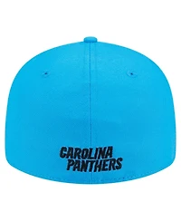 New Era Men's Blue Carolina Panthers Omaha Low Profile 59FIFTY Fitted Hat