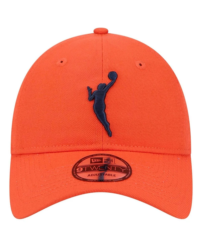 New Era Men's Orange Connecticut Sun 9TWENTY Adjustable Hat