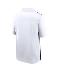 Logo Athletic Men's White/Navy Dallas Cowboys Sandlot Game Polo Shirt