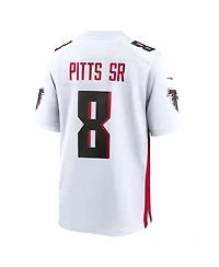 Nike Men's Kyle Pitts Sr. White Atlanta Falcons Game Jersey