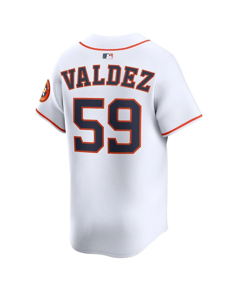 Nike Men's Framber Valdez White Houston Astros Home Limited Player Jersey