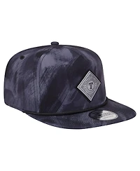 New Era Men's Navy Texas Rangers Printed Golfer Snapback Hat