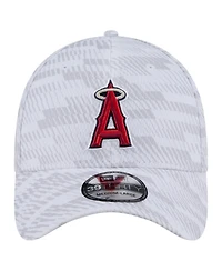 New Era Men's White Los Angeles Angels Graded 39THIRTY Flex Hat
