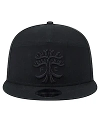 New Era Men's Black Austin Fc Canvas Camp 9FIFTY Snapback Hat