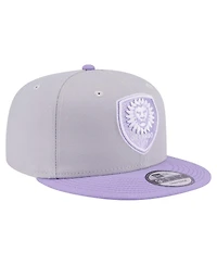 New Era Men's Gray Orlando City Sc Color Pack Two-Tone 9FIFTY Snapback Hat