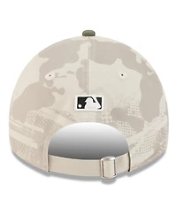 New Era Men's Light Beige/Olive Chicago White Sox 2025 Armed Forces Day 9TWENTY Adjustable Hat