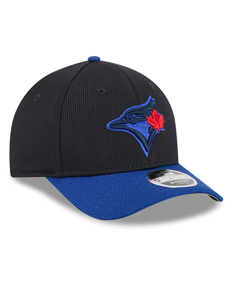 New Era Men's Navy/Royal Toronto Blue Jays City Connect Batting Practice 9FORTY M-Crown Adjustable Hat
