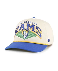 '47 Brand Men's Cream Los Angeles Rams Pomona Rope Hitch Adjustable Hat