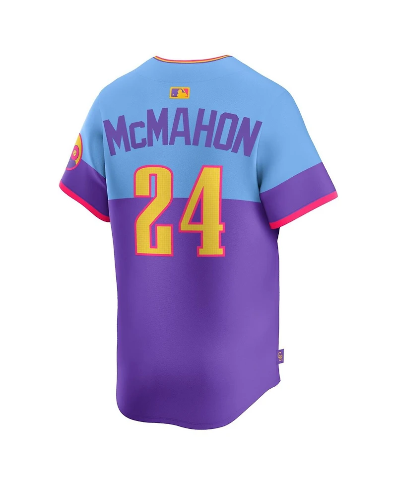 Nike Men's Ryan McMahon Purple/Light Blue Colorado Rockies 2025 City Connect Limited Player Jersey