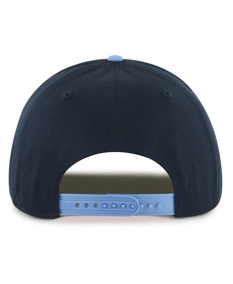 '47 Brand Men's Navy/Light Blue Memphis Grizzlies Drop Shadow Rope Hitch Adjustable Hat