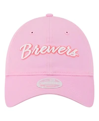 New Era Women's Pink Milwaukee Brewers Mother's Day 9TWENTY Adjustable Hat