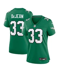Nike Women's Cooper DeJean Kelly Green Philadelphia Eagles Alternate Game Jersey