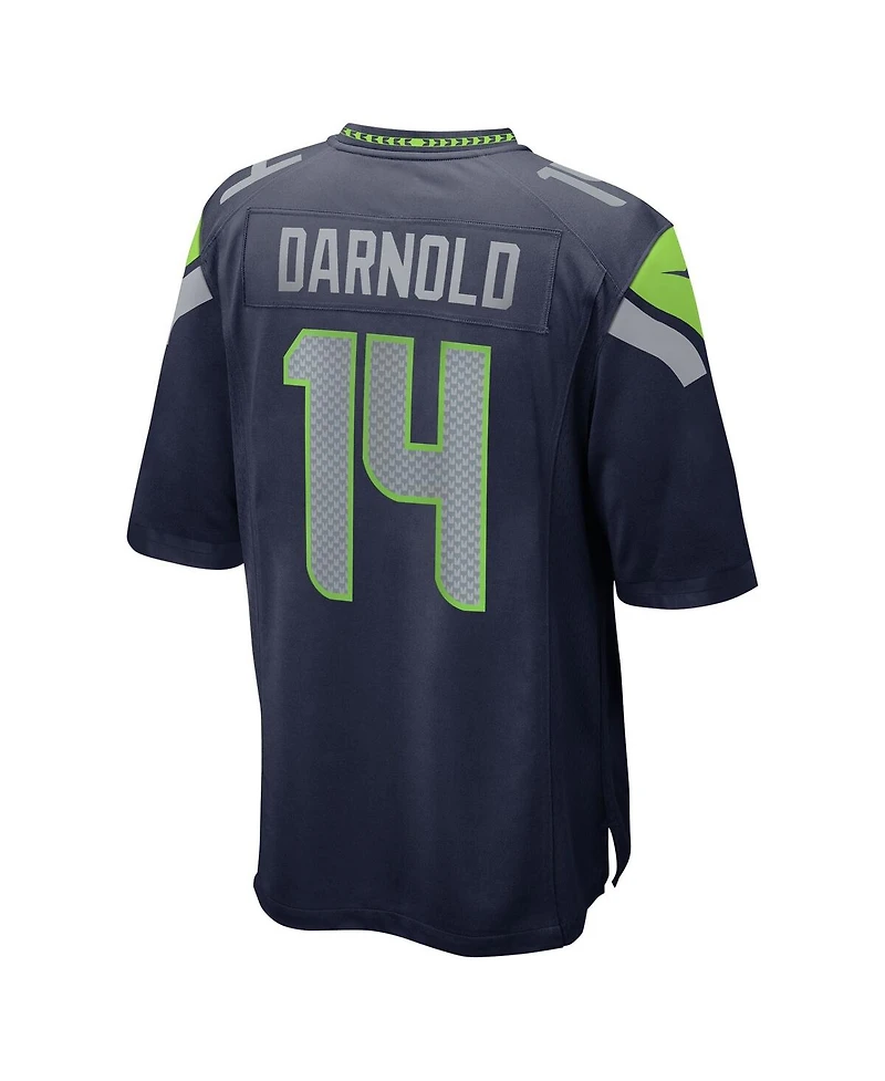 Nike Big Boys and Girls Sam Darnold College Navy Seattle Seahawks Game Player Jersey