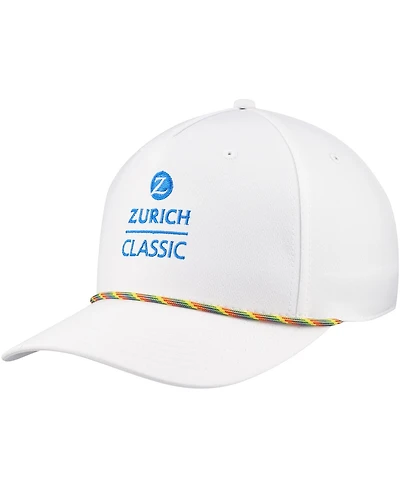 Ahead Men's White the Zurich Classic Alto Rope Adjustable Hat