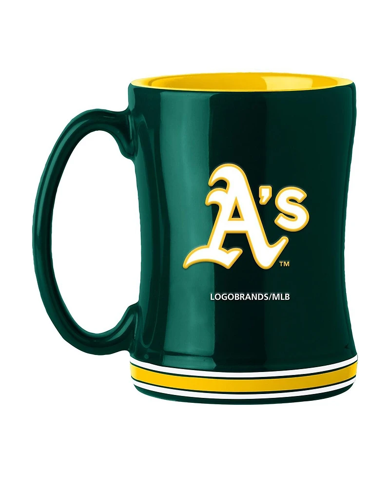 Logo Brands Oakland Athletics 14oz. Relief Mug