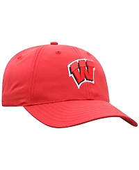 Top of the World Men's Red Wisconsin Badgers Victory Trainer Adjustable Hat