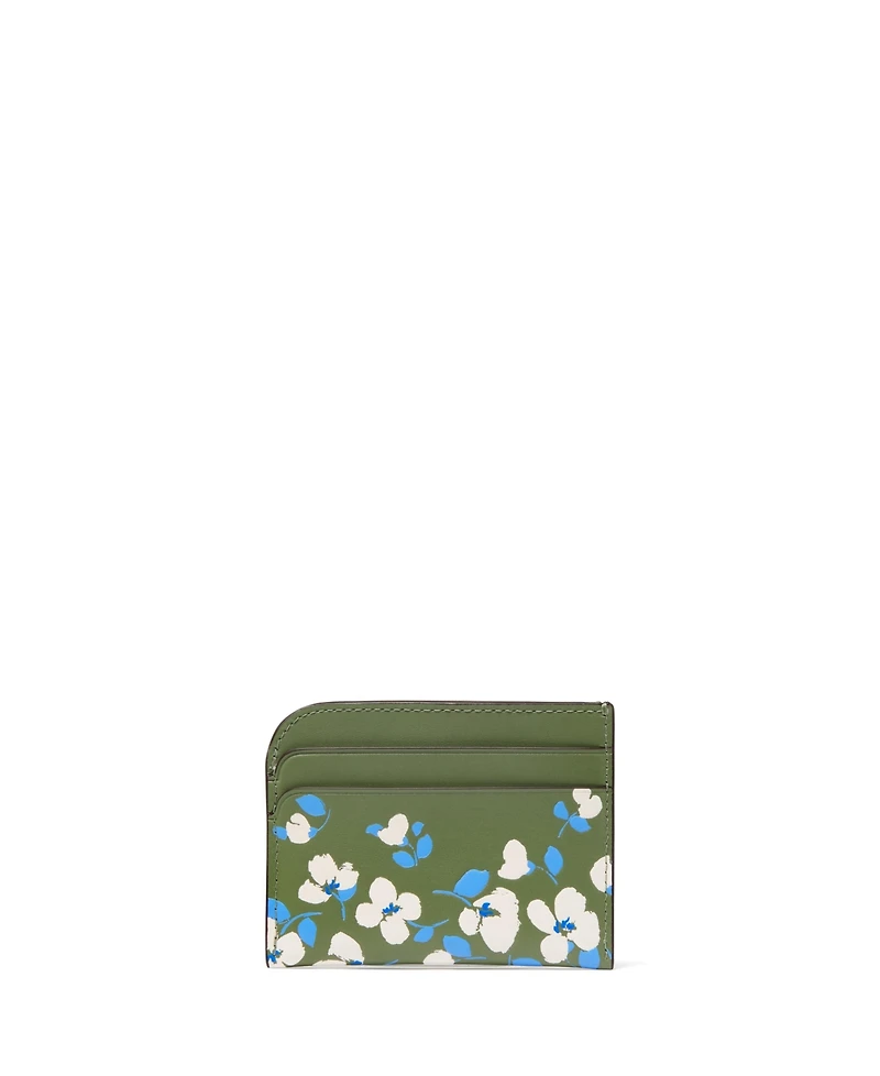 Kate Spade New York Devin Painterly Bouquet Card Holder Wallet