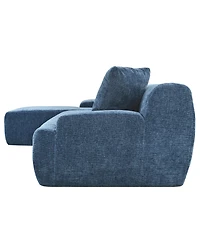 Streamdale Modern Large L-Shape Modular Sectional Sofa for Living Room, Bedroom, Salon, 2 Piece Free Combination, Simplified Style