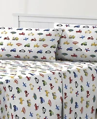 Dream Factory Trains Trucks Sheet Sets