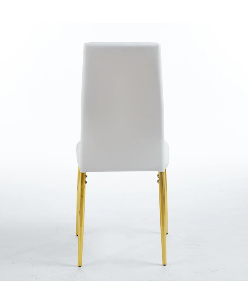 Streamdale Chair Set of 4, Gold