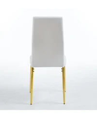 Streamdale Chair Set of 4, Gold