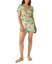 O'Neill Juniors' Morena Deep V-Neck Romper