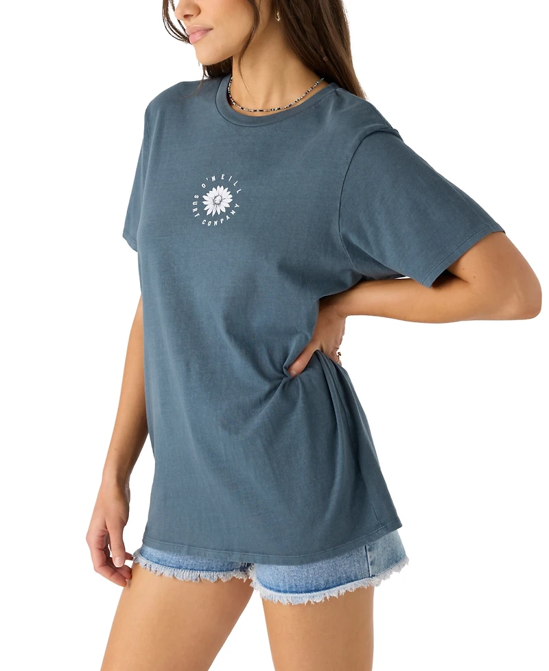 O'Neill Juniors' Pacific Bloom Graphic T-Shirt