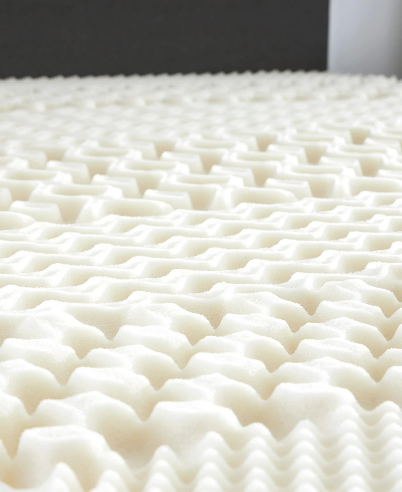 Comfort Tech 1.5" 7-Zone Memory Foam Mattress Topper