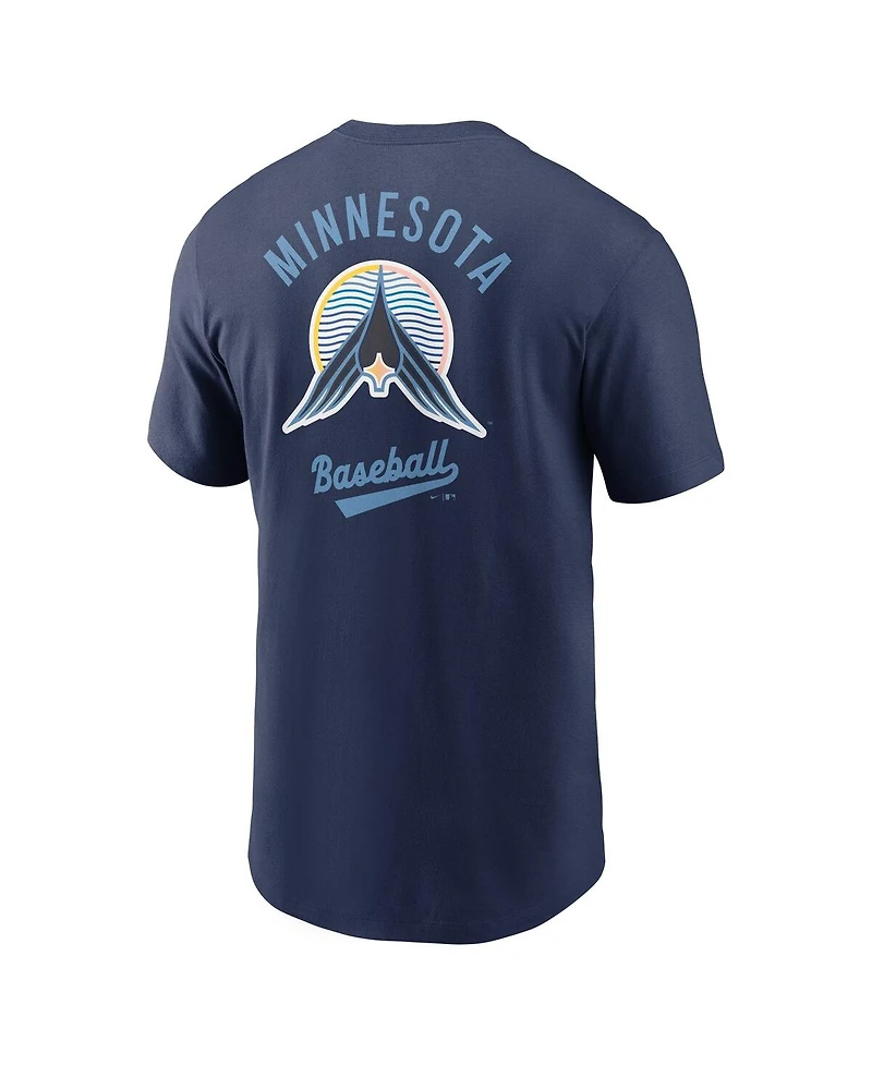 Nike Men's Navy Minnesota Twins 2025 City Connect T-Shirt