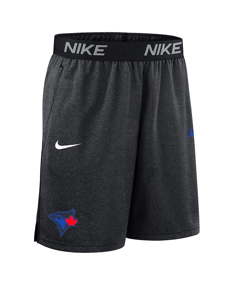 Nike Men's Black Toronto Blue Jays Authentic Collection City Connect Performance Knit Shorts