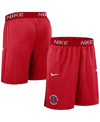 Nike Men's Red Los Angeles Angels Authentic Collection City Connect Performance Knit Shorts
