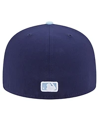 New Era Men's Navy/Light Blue Miami Marlins Color Pack 2-Tone 59FIFTY Fitted Hat