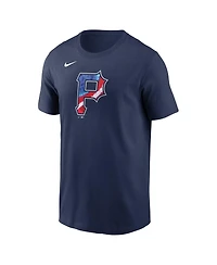 Nike Men's Navy Pittsburgh Pirates Americana T-Shirt