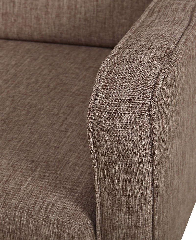 Gold Sparrow 54" Polyester Jackie Loveseat, Created for Macy's