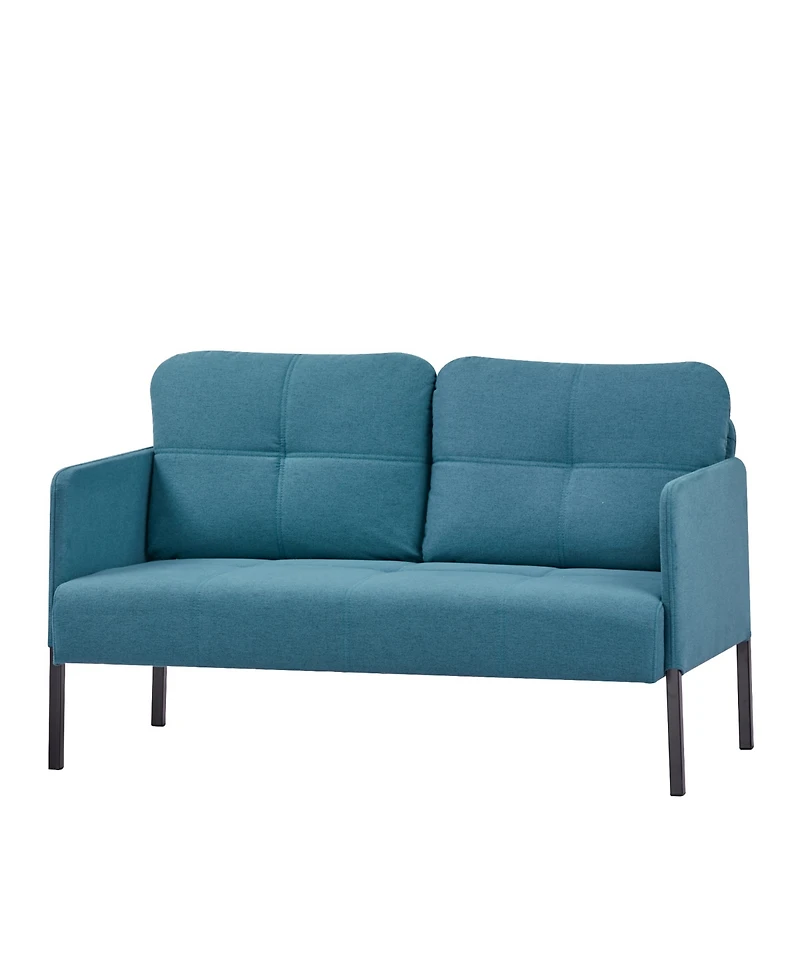 Gold Sparrow 49.5" Polyester Fremont Loveseat, Created for Macy's
