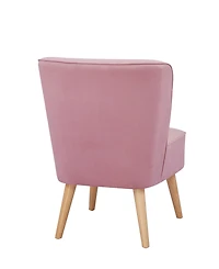 Gold Sparrow 21.75" Polyester Finch Accent Chair, Created for Macy's
