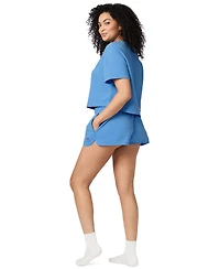 Gap Women's Short-Sleeve French Terry Pajama Set