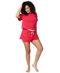Gap Women's Short-Sleeve French Terry Pajama Set