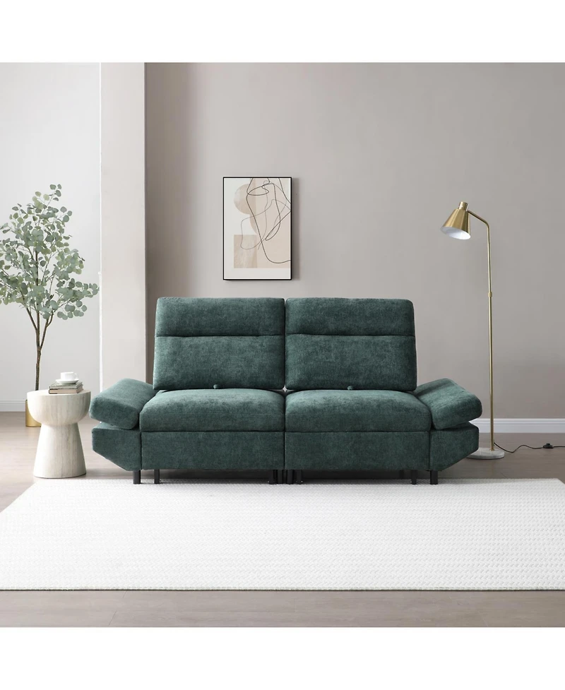 Streamdale 3-in-1 Convertable Sofa with Adjustable Backrest