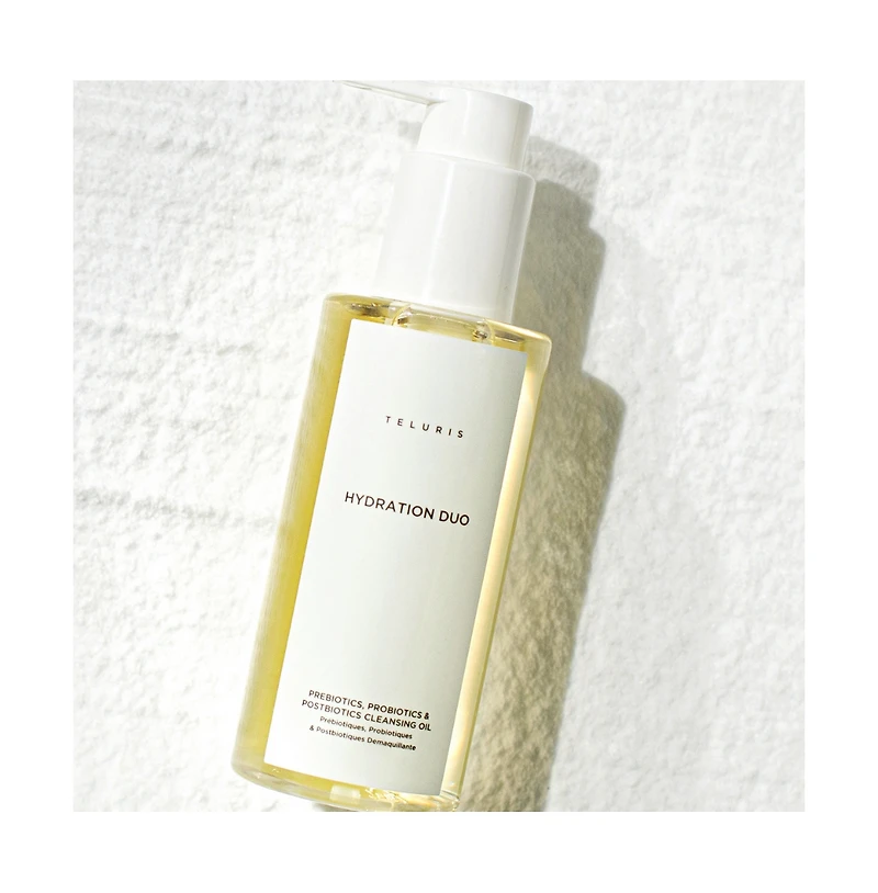 Teluris Hydration Duo Pre, Pro & Postbiotics Cleansing Oil