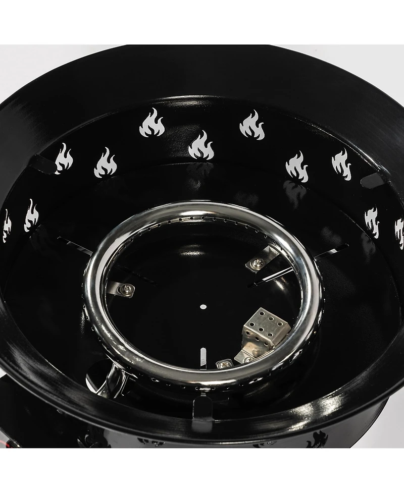 Streamdale Mini Fire Pit Portable Camping Stove with Lava Rocks