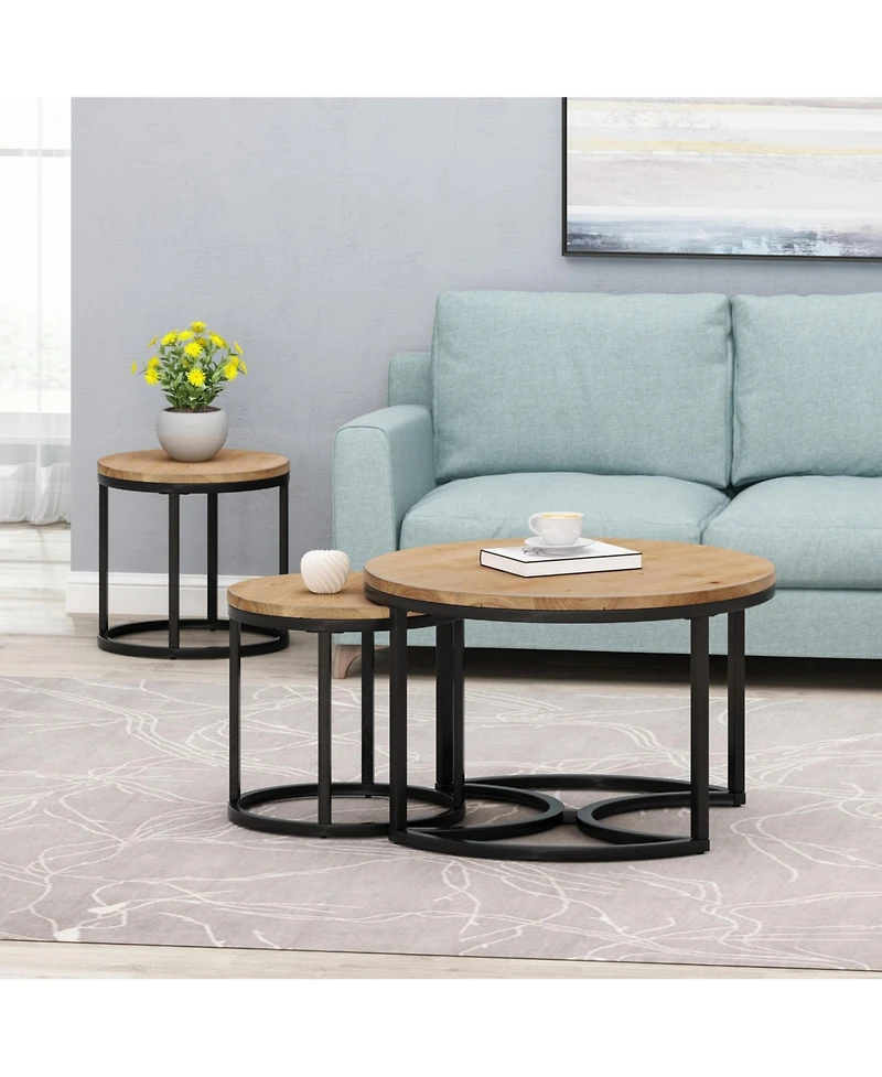Streamdale Stylish Coffee Table Set for Modern Living Rooms