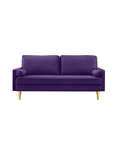 Streamdale Velvet Sofa 65 inch