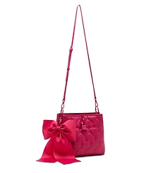 Betsey Johnson Always Heart-Core Small Bucket Bag