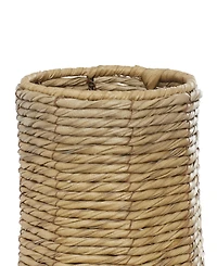 Rosemary Lane Faux Seagrass Handmade Tall Woven Floor Decorative Vase, 28"